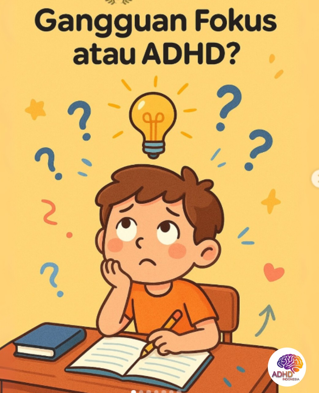 ADHD dan Kesulitan Fokus Anak: Edukasi untuk Keluarga di Kabupaten Pesawaran