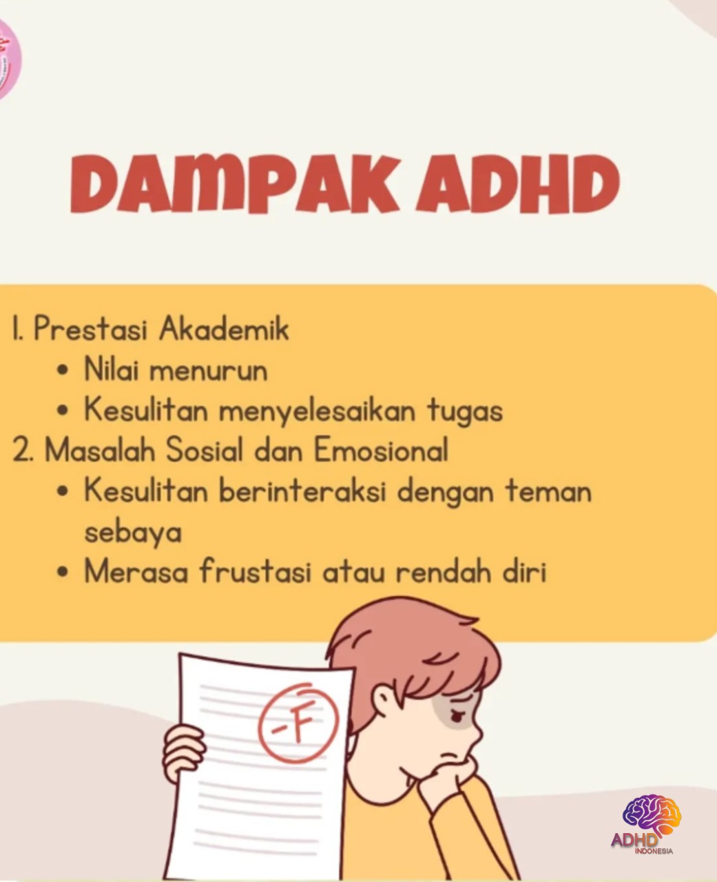 Dampak ADHD terhadap Proses Belajar Anak di Kabupaten Pesawaran